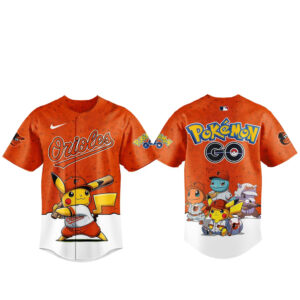 Baltimore Orioles Pokemon Go Night 2026 Game Baseball Jersey