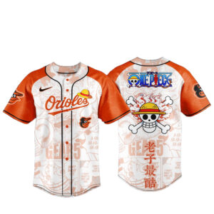 Baltimore Orioles x One Piece Night 2026 Game Baseball Jersey