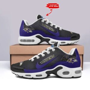 Baltimore Ravens Personalized New Air Max Plus Shoes Air Cushion Sneaker