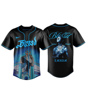 Blessd El Mejor Hombre Del Mundo Tour USA 2026 Baseball Jersey