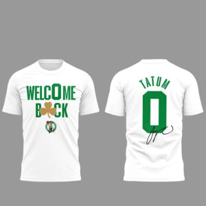 Boston Celtics Jayson Tatum Welcome Back T-Shirt
