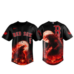 Boston Red Sox x Godzilla King Of The Monsters 2026 Baseball Jersey