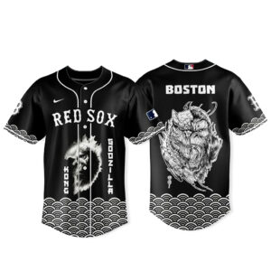 Boston Red Sox x Godzilla and Kong 2026 Baseball Jersey