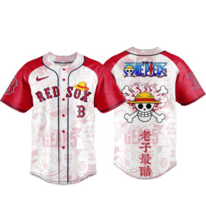 Boston Red Sox x One Piece Night 2026 Game Baseball Jersey