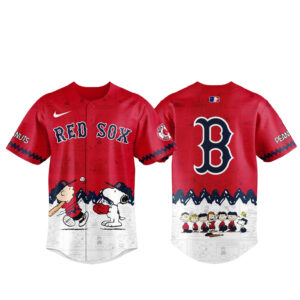 Boston Red Sox x Peanuts Night 2026 Baseball Jersey