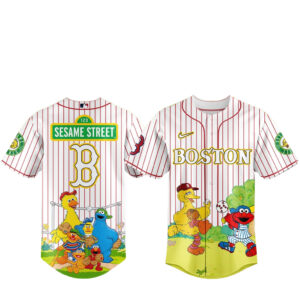 Boston Red Sox x Sesame Street Night Baseball Jersey