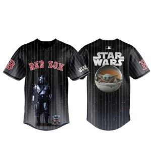Boston Red Sox x Star Wars The Mandalorian & Grogu 2026 Baseball Jersey