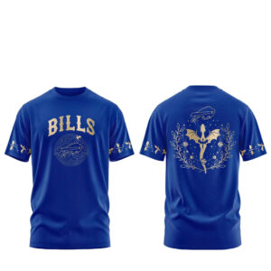 Buffalo Bills Fourth Wings Night Football League Game 2026 Blue T-Shirt