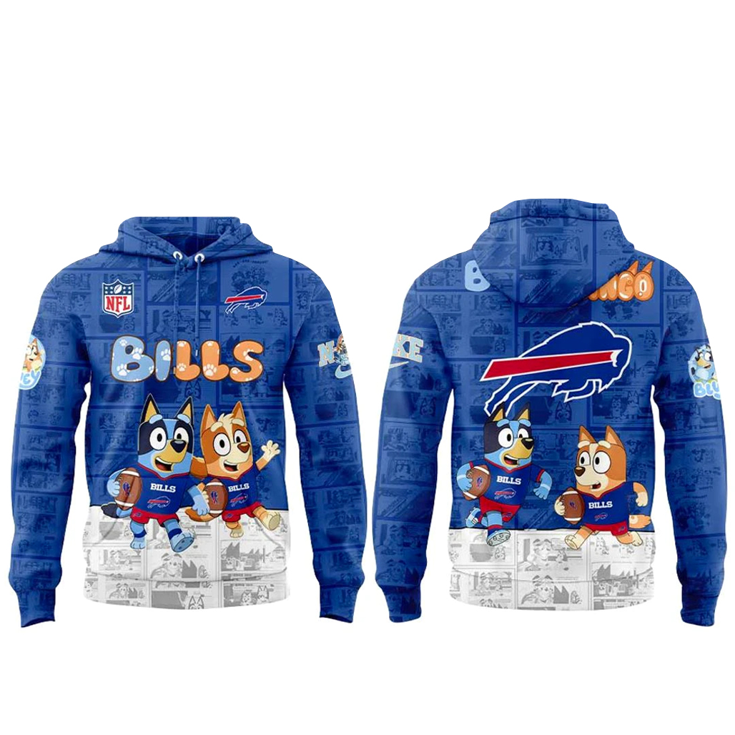 Buffalo Bills x Bluey and Bingo Shirt 2 Buffalo Bills x Bluey and Bingo Hoodie