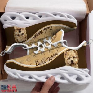 Cairn Terrier Dogs Lover Air Max Shoes Air Cushion Sneakers, Running Sneakers
