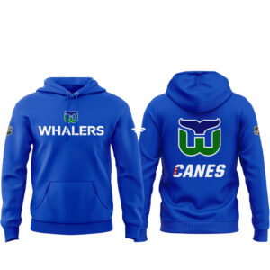 Carolina Hurricanes Whalers Night 2026 Blue Celebration Hoodie