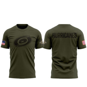 Carolina Hurricanes x Military Appreciation Night 2026 Hockey T-Shirt