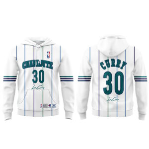 Charlotte Hornets Legend Dell Curry’s #30 Hoodie