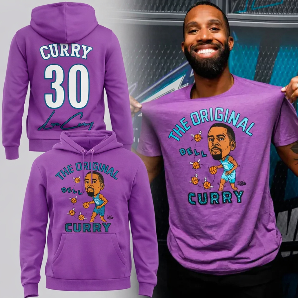 Charlotte Hornets The Original Dell Curry Shirt 2 Charlotte Hornets The Original Dell Curry Hoodie