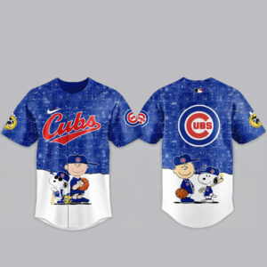 Chicago Cubs Peanuts Day 2026 Gameday Celebration Baseball Jersey