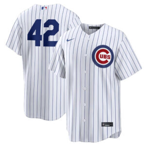 Chicago Cubs White Home 2026 Jackie Robinson Day Baseball Jersey