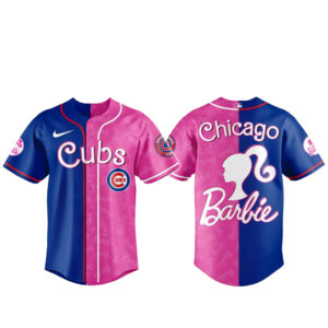 Chicago Cubs x Barbie Night Game 2026 Baseball Jersey