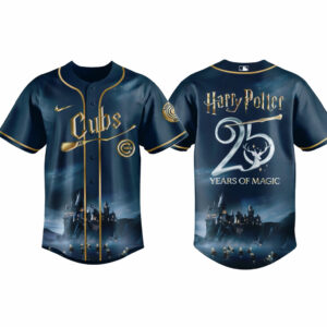 Chicago Cubs x Harry Potter 25 Years of Magic Baseball Jersey