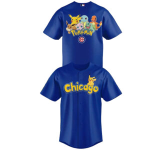 Chicago Cubs x Pokémon Day 2026 Baseball Jersey