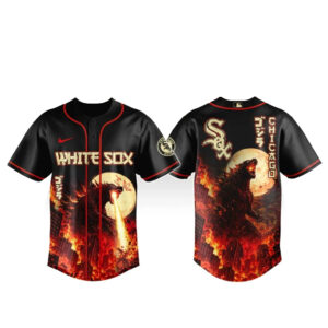 Chicago White Sox x Godzilla King of Monsters Baseball Jersey