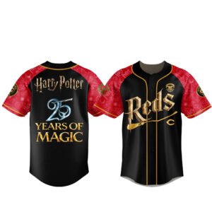 Cincinnati Reds Harry Potter 25 Years of Magic Game Night 2026 Baseball Jersey