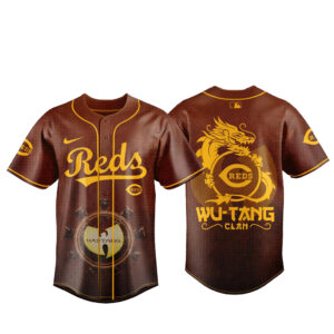 Cincinnati Reds Wu-Tang Clan The Final Chamber US Tour 2026 Baseball Jersey
