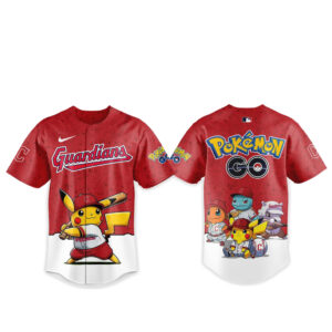 Cleveland Guardians Pokemon Go Night 2026 Game Baseball Jersey