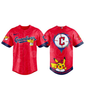Cleveland Guardians x Pokemon 30th Anniversary Baseball Jersey