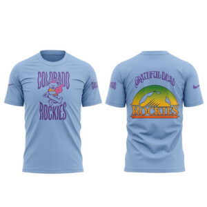 Colorado Rockies Grateful Dead Night 2026 T-Shirt