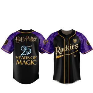 Colorado Rockies Harry Potter 25 Years of Magic Game Night 2026 Baseball Jersey