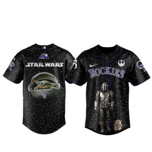 Colorado Rockies Star War Night 2026 The Mandalorian and Grogu Baseball Jersey
