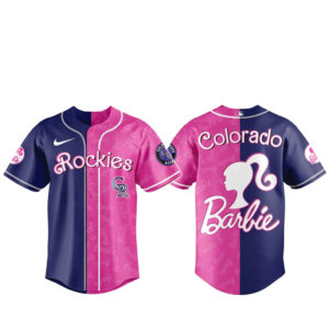 Colorado Rockies x Barbie Night Game 2026 Baseball Jersey