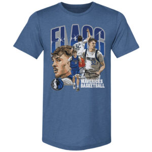 Cooper Flagg Dallas Mavericks Collage T-Shirt