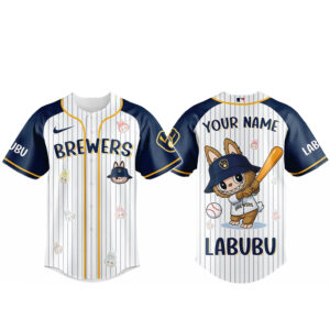 Custom Name Milwaukee Brewers x Labubu Game Night 2026 Baseball Jersey