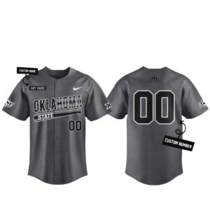Custom Name Oklahoma State Cowboys Military Appreciation Night 2026 Baseball Jersey