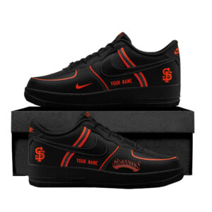 Custom Name San Francisco Giants Gigantes Air Force 1 Shoes Sneakers