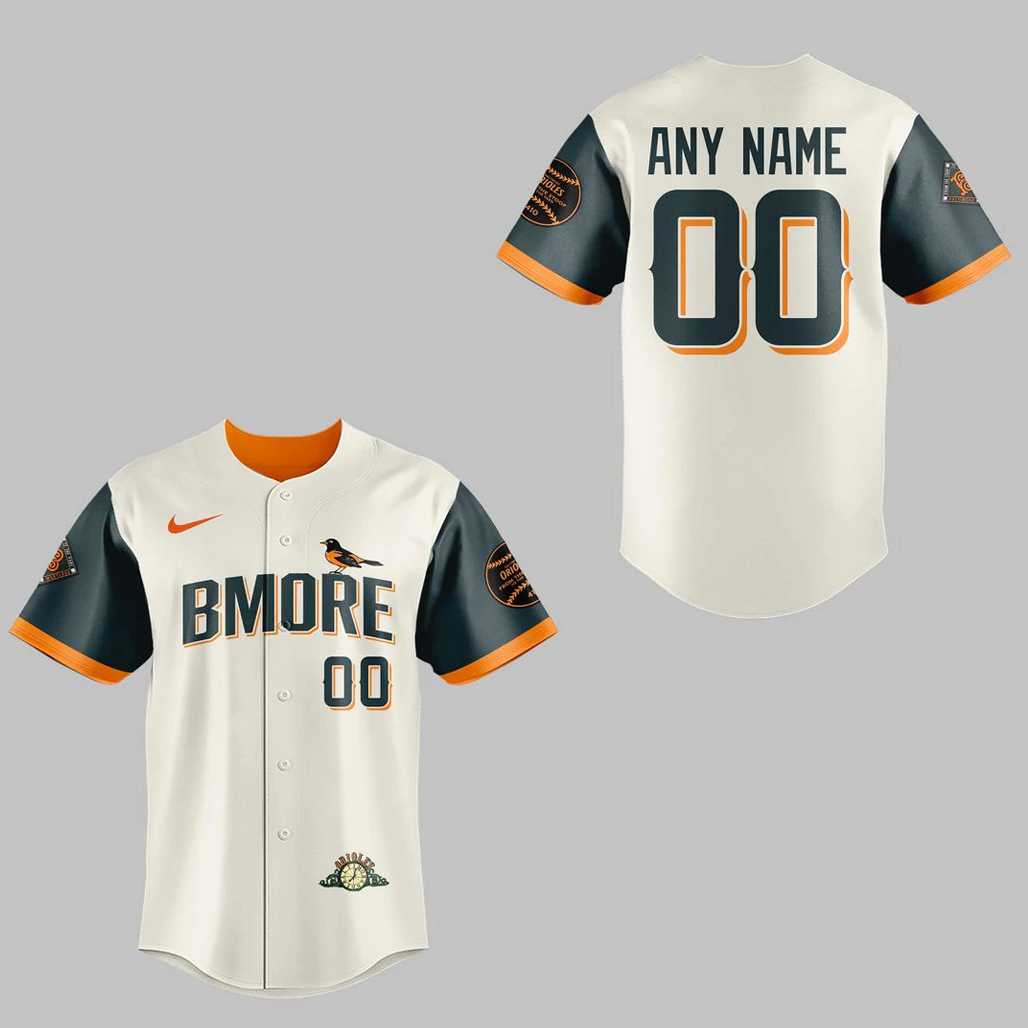 Custom Name and Number Baltimore Orioles x City Connect 2026 Baseball Jersey 1 Custom Name and Number Baltimore Orioles x City Connect 2026 Baseball Jersey