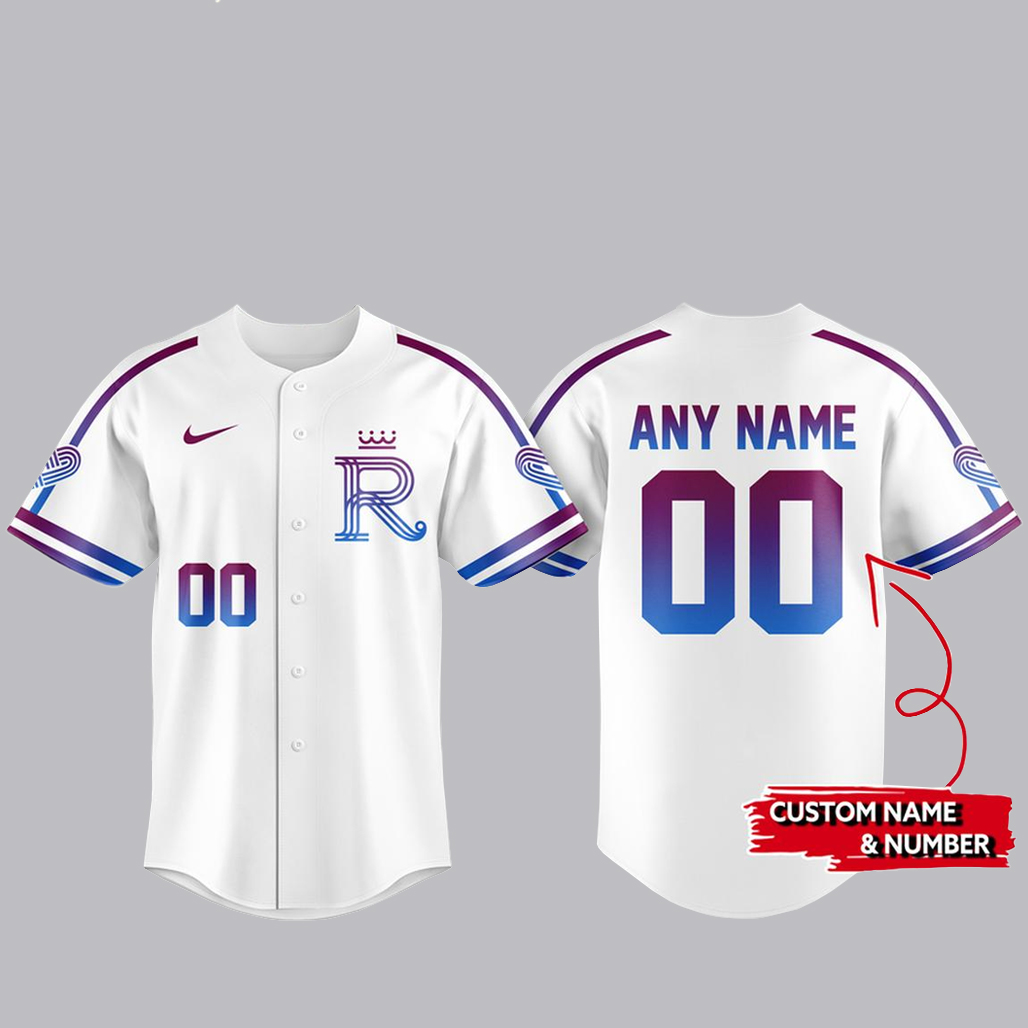 Custom Name and Number Kansas City Royals City Connect 2026 Baseball Jersey 1 Custom Name and Number Kansas City Royals City Connect 2026 Baseball Jersey