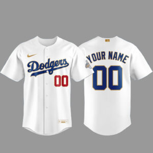 Custom Name and Number Los Angeles Dodgers 2026 No Legacy Without Baseball Jersey
