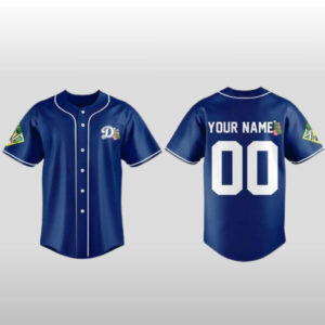 Custom Name and Number Los Angeles Dodgers Spring Training Camp 2026 Baseball Jersey