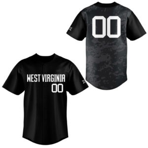 Custom Number West Virginia Mountaineers Coal Rush 2026 Baseball Jersey
