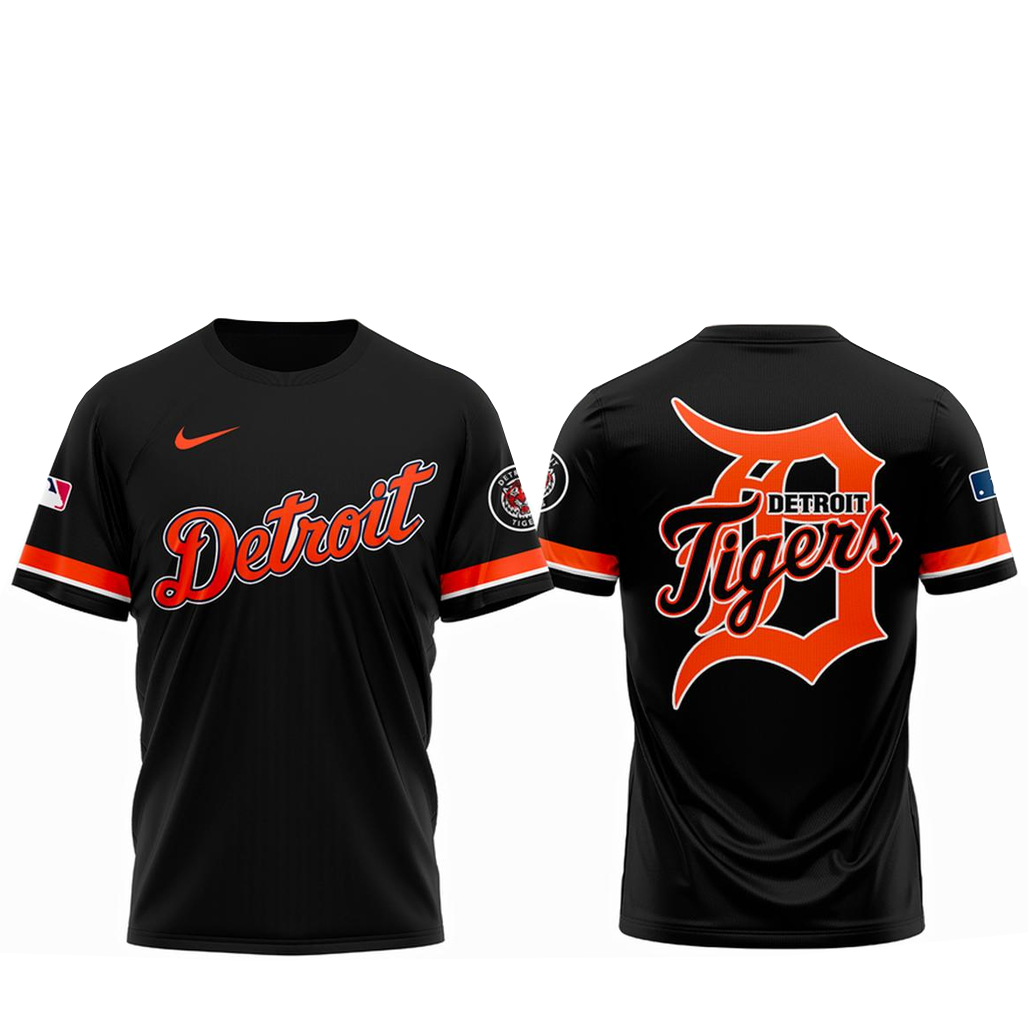 Detroit Tigers Opening Day Major League Baseball 2026 Alternate Shirt 1 Detroit Tigers Opening Day Major League Baseball 2026 Alternate T-Shirt