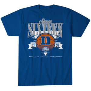Duke Blue Devils MBB 2026 Sweet Sixteen T-Shirt