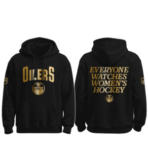 Edmonton Oilers Celebrating Women In Hockey Month Hoodie