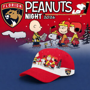 Florida Panthers x Peanuts Night 2026 Hat