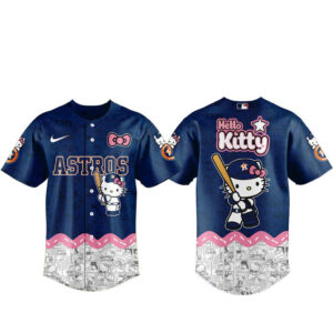 Hosuton Astros Hello Kitty 2026 Homerun Charm Baseball Jersey