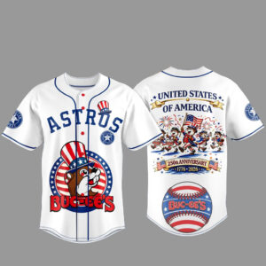 Houston Astros Freedom 250 USA Anniversary Baseball Jersey