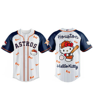 Houston Astros x Hello Kitty 2026 And Sanrio World Baseball Jersey