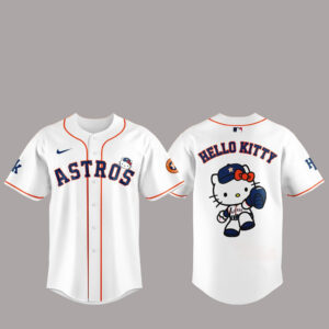 Houston Astros x Hello Kitty Night 2026 Baseball Jersey