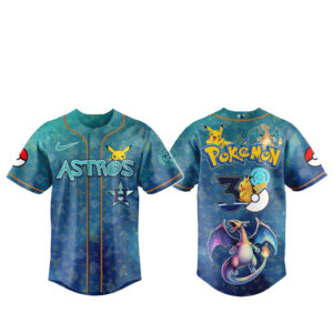 Houston Astros x Pokémon Day 2026 Baseball Jersey